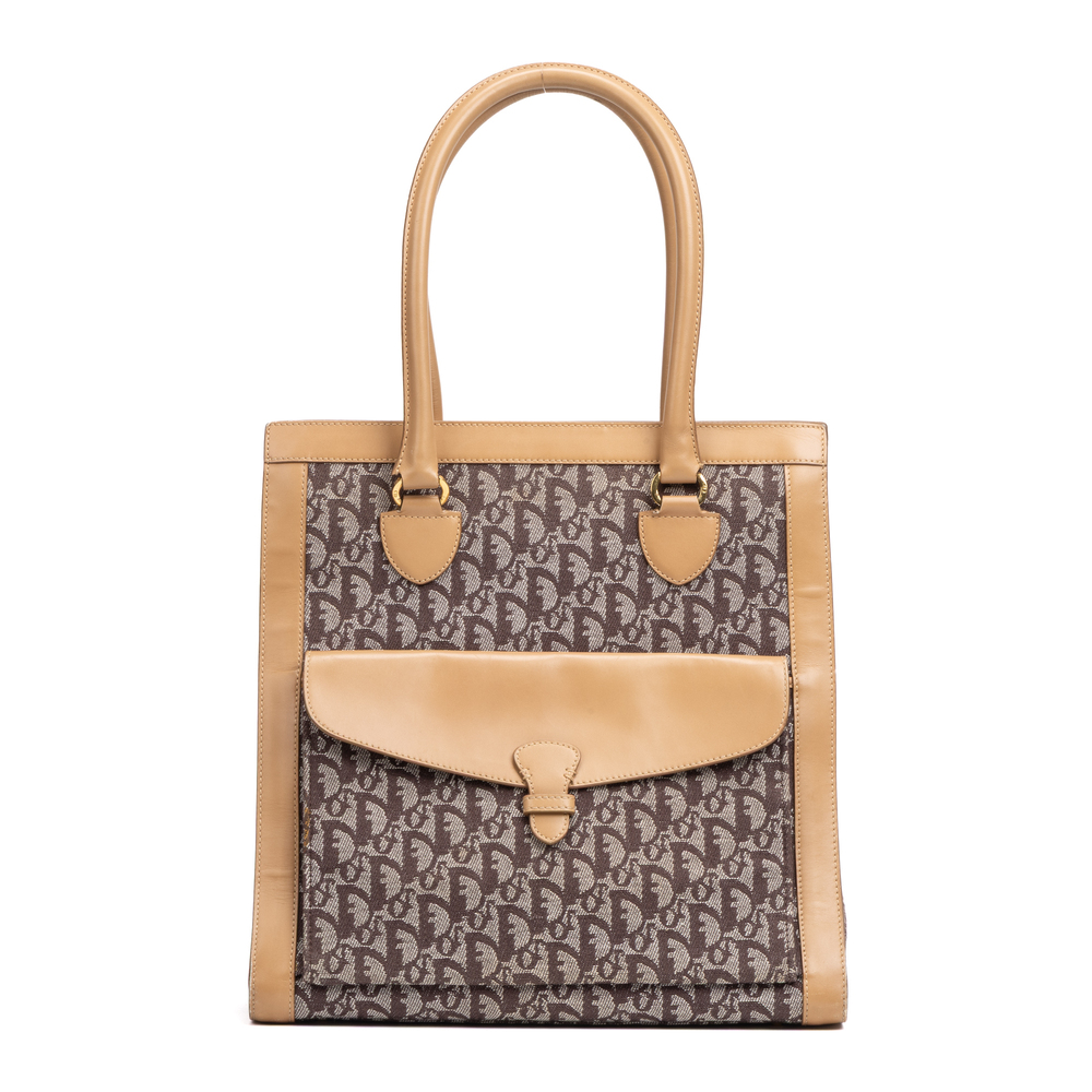 Dior Vintage Medium Trotter Pocket Tote